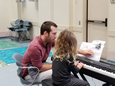 Piano lessons at the Venice Branch Library